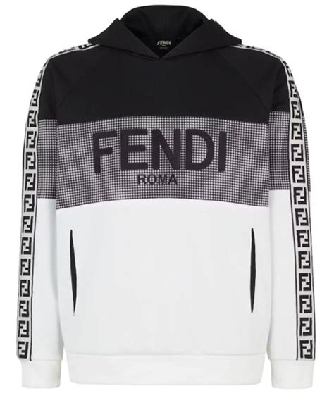 Fendi Felpa Roma in Black 